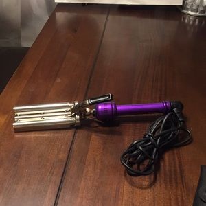 Hot tools salon 3 barrel waver curling iron